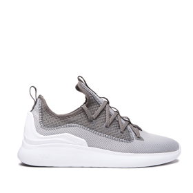 Tenis Bajos Supra FACTOR Hombre Gris/Gris/Blancas (MX-66327)